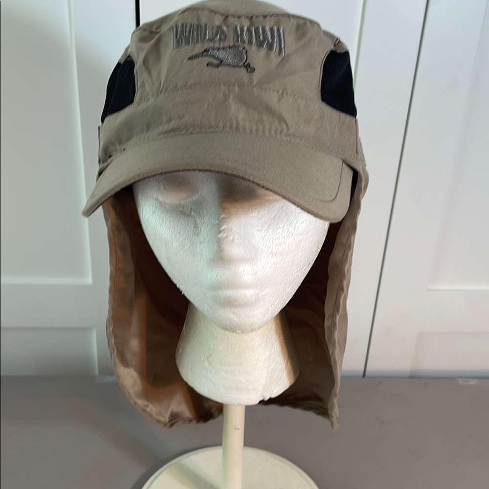 Wild Kiwi Sun Protective Outdoor Cap with Neck Flap